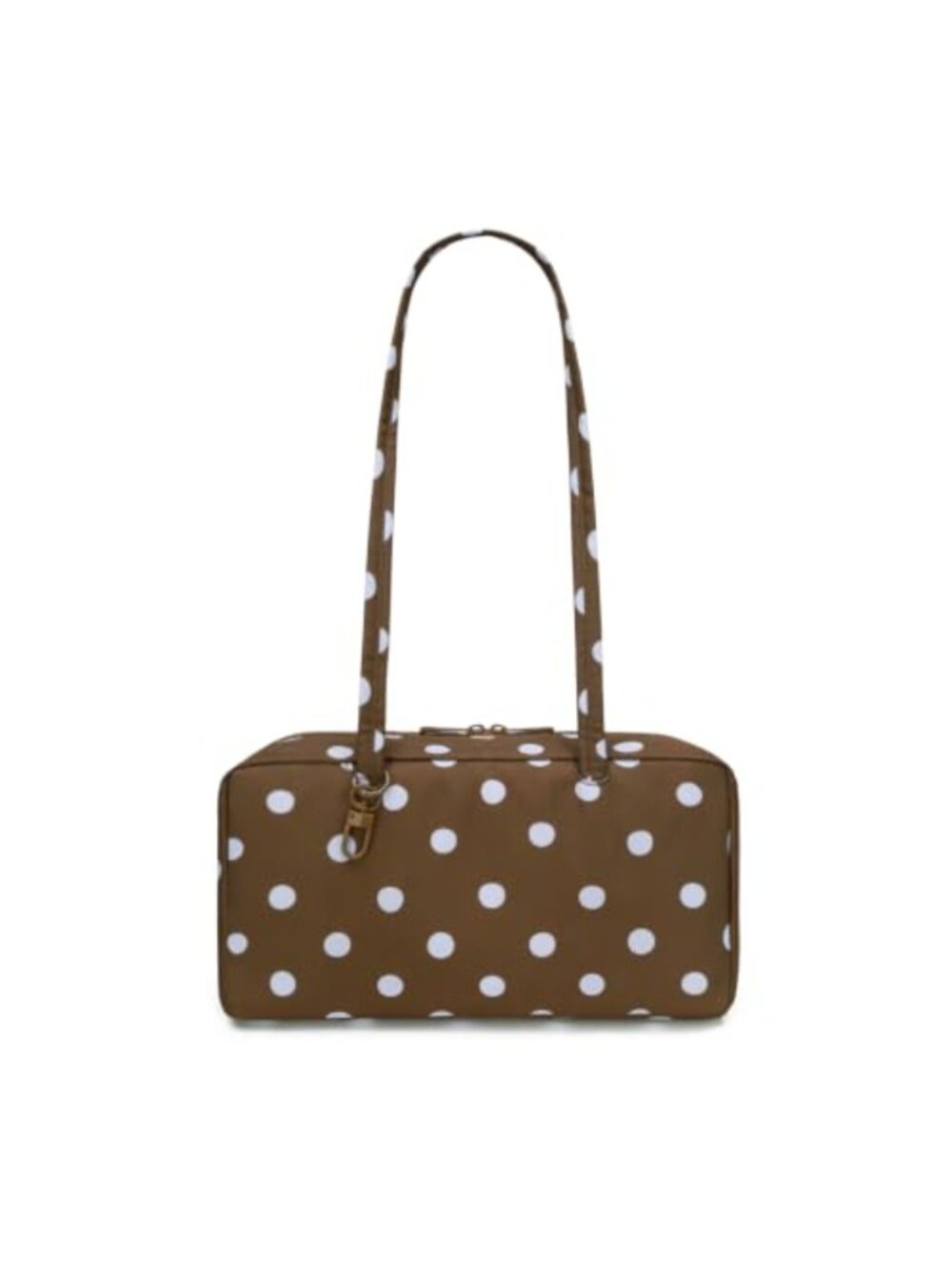 Nylon Bowler Bag Lightweight Slouchy Shoulder Bag